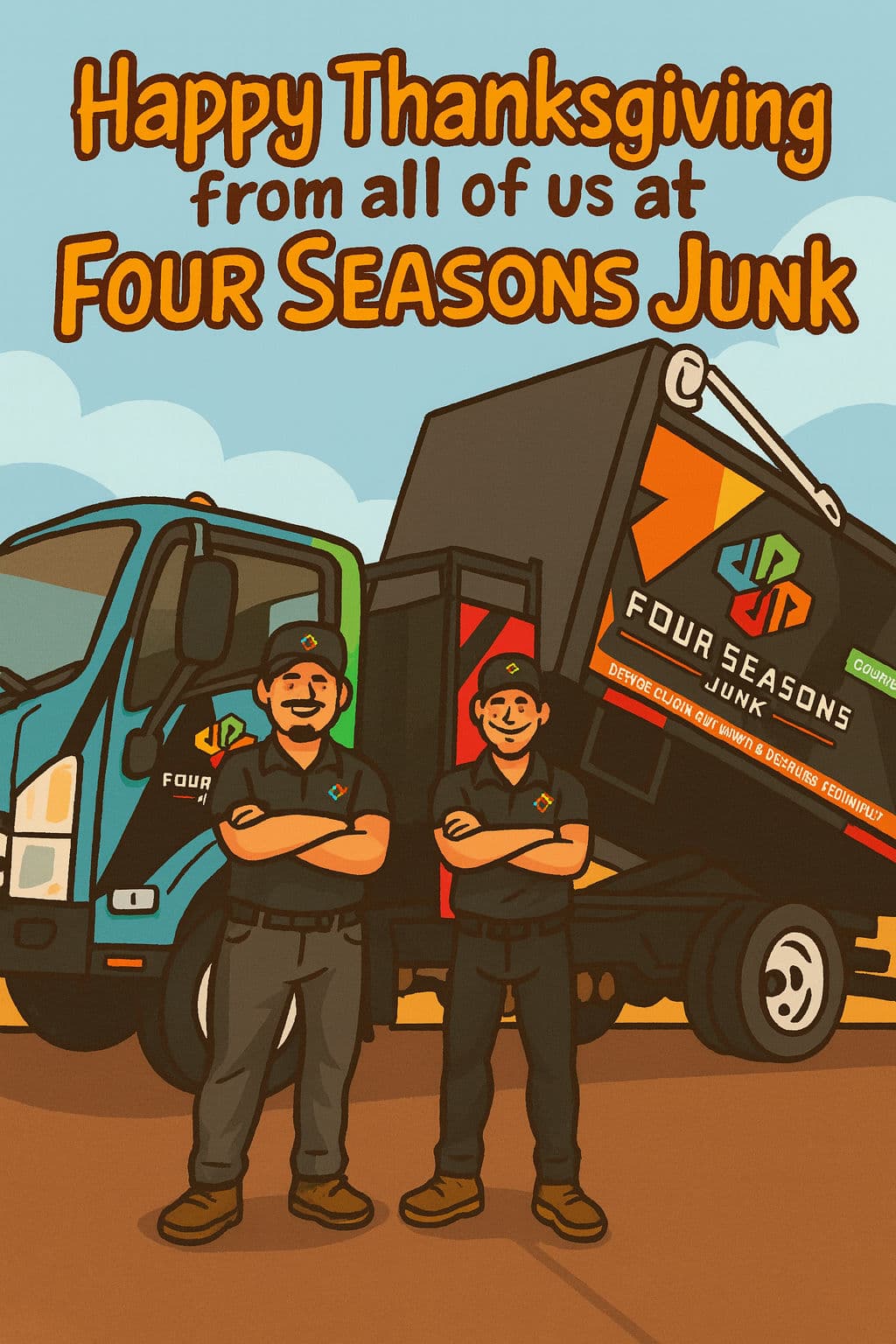 Giving Thanks from the Four Seasons Junk Family image