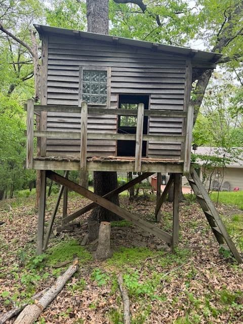 Old Treehouse Demolition and Haul Away in Bloomington image